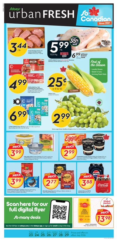 Sobeys Urban Fresh Flyer July 23 to 29