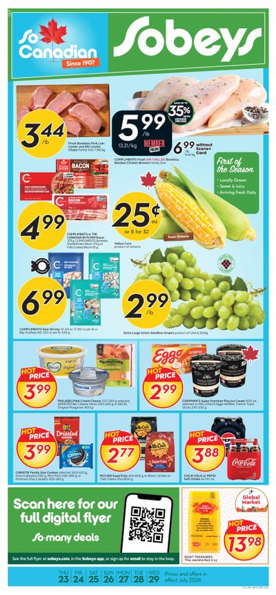 Sobeys (ON) Flyer July 23 to 29