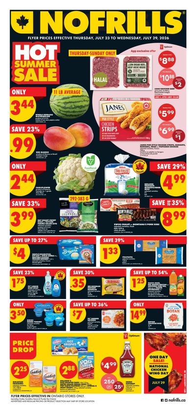 No Frills (ON) Flyer July 23 to 29