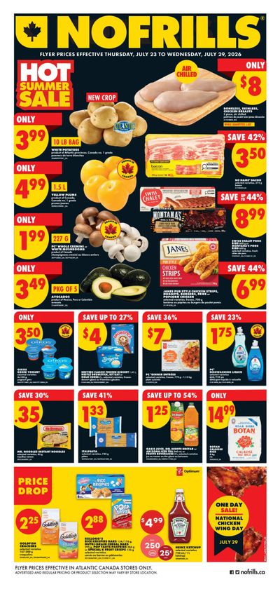 No Frills (Atlantic) Flyer July 23 to 29