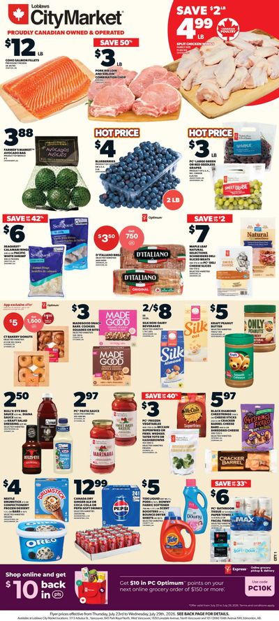 Loblaws City Market (West) Flyer July 23 to 29