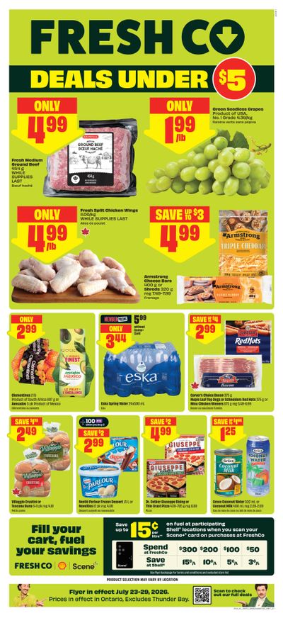 FreshCo (ON) Flyer July 23 to 29