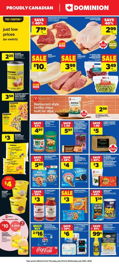 Dominion Flyer July 23 to 29 