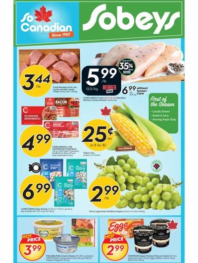 Sobeys: ON Chapman's $2.99 super premium ice cream 500ml Thursday July23-29