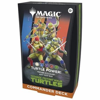 Amazon.ca: Magic: The Gathering | Teenage Mutant Ninja Turtles - Commander Deck - Turtle Power!