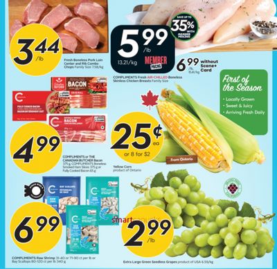 Sobeys Ontario: Yellow Corn 25 Cents Each + Flyer Deals July 23rd – 29th
