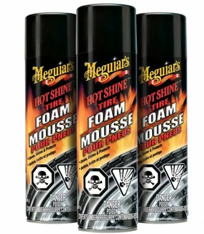 Costco: Meguiar's Hot Shine Tire Foam, 3 pack $29.97