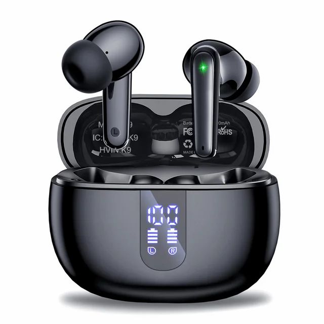 earbuds: Wireless Earbuds ENC Noise Cancelling $15.39