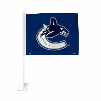 Walmart: Vancouver Canucks 1-Sided Car Flag - Online Clearance YMMV