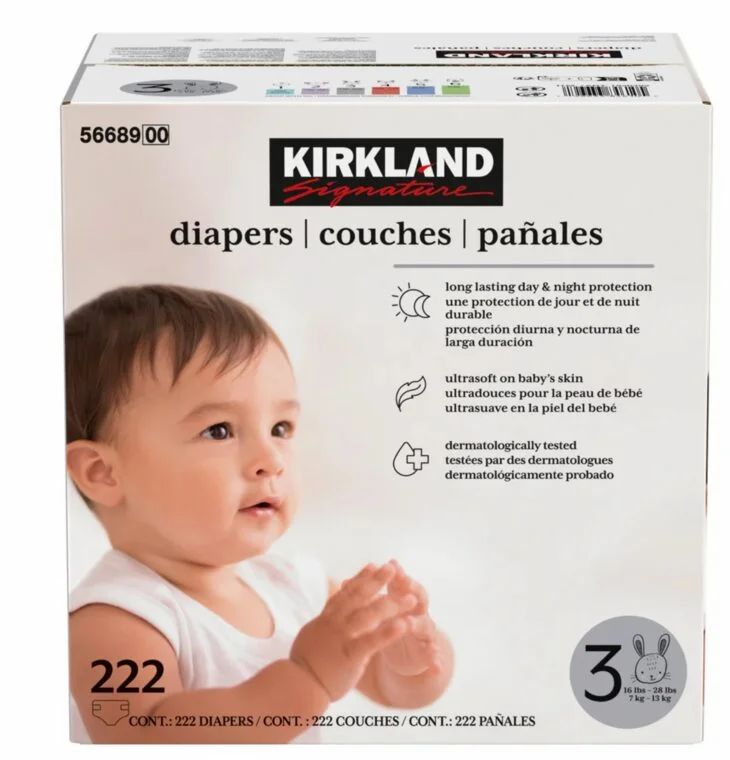 Costco: Kirkland Signature Diapers Sale. Regular price ~$46.99. $10 off. Size 1-6. Ends July 26. Warehouse or Same Day. YMMV