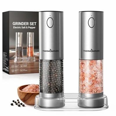 Amazon.ca: ThermoMaven Electric Salt and Pepper Grinder Set
