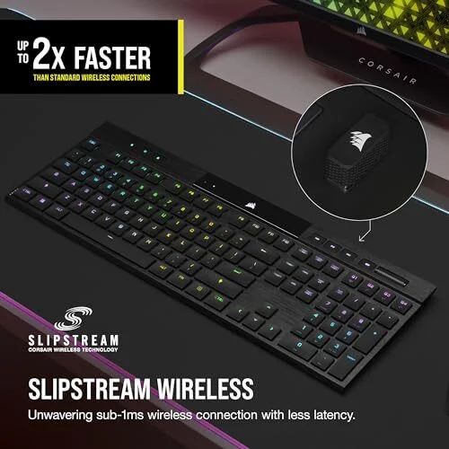 Amazon.ca: Corsair K100 AIR Wireless RGB Mechanical Gaming Keyboard - Cherry MX Ultra Low Profile Key switches @ $149.99