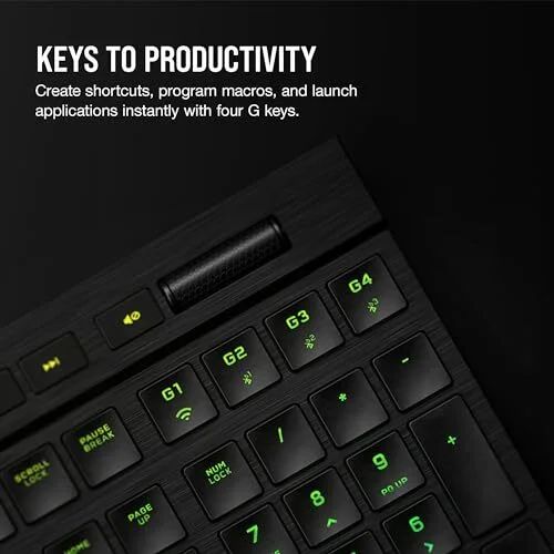 Amazon.ca: Corsair K100 AIR Wireless RGB Mechanical Gaming Keyboard - Cherry MX Ultra Low Profile Key switches @ $149.99