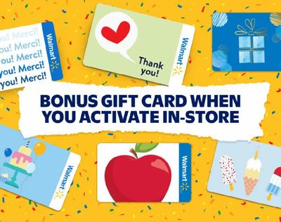 Walmart Wireless: $25 Walmart Gift Card w/ Koodo, Chatr, Lucky Prepaid Monthly Plans (No Activation/SIM Fees)