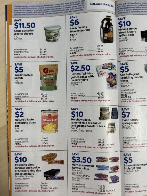 Costco Business Centre Flyer August 3 - 30