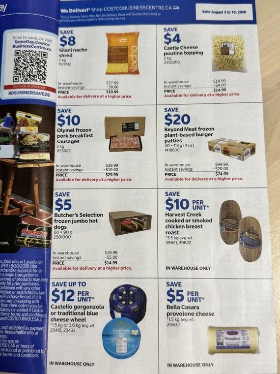 Costco Business Centre Flyer August 3 - 30