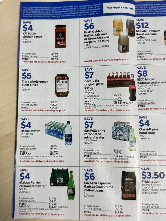 Costco Business Centre Flyer August 3 - 30