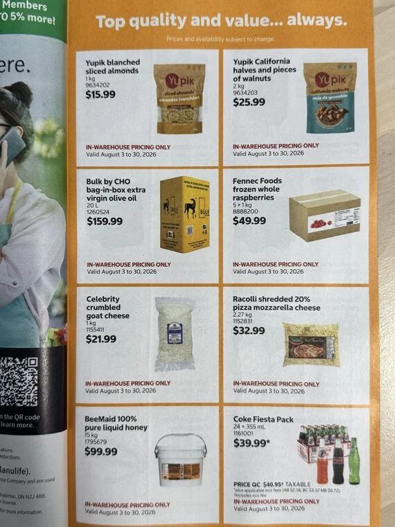 Costco Business Centre Flyer August 3 - 30