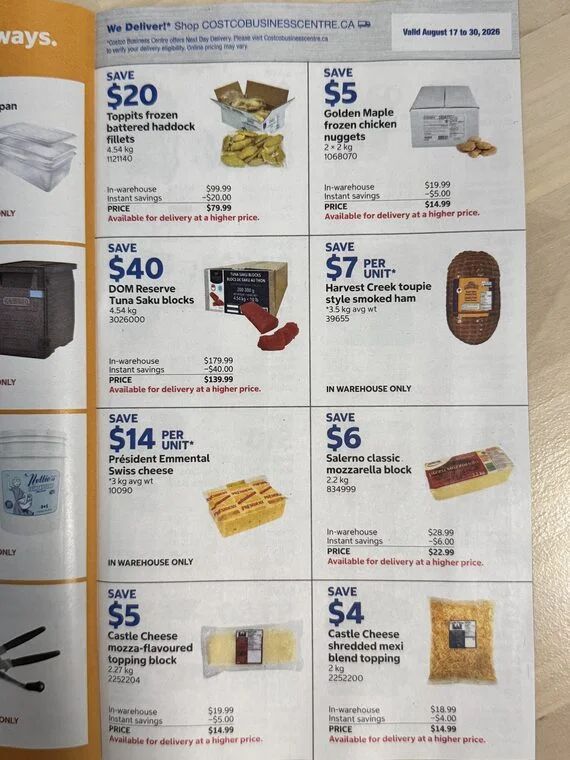 Costco Business Centre Flyer August 3 - 30