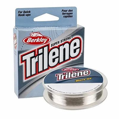 Amazon.ca: Berkley Trilene Micro Ice Fishing Line, Clear Steel (110-Yard/4-Pound)
