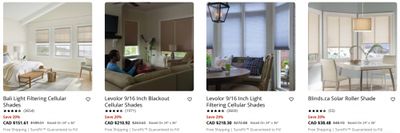 Blinds Canada: Save 20% off Sitewide