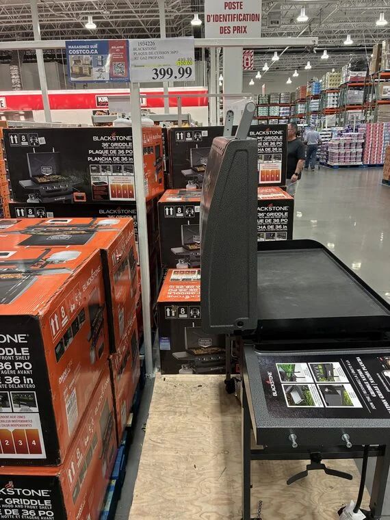 Costco: Blackstone 36” Omnivore Blackout Griddle - $399 (100$ off)