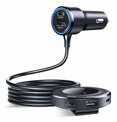 Canadian Tire: Bluehive 2-Port + 3-Port Wireless Hub Car Charger, Black 98w max $7.93 (St. Jerome, Que ONLY online or instore )
