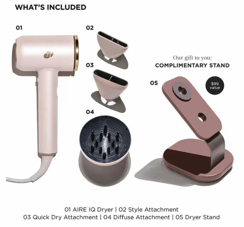 Shoppers Drug Mart: T3 Aire IQ Intelligent Hair Dryer $270 + earn 80,700 Optimum Points