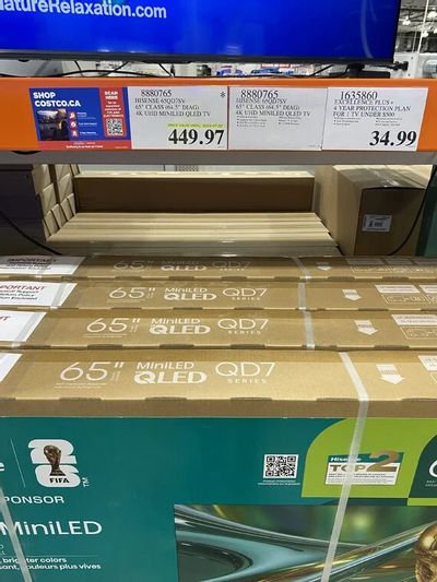 Costco: Hisense QD7SV Mini-LED QLED 4K Smart TV - $449.97 (North Oshawa)