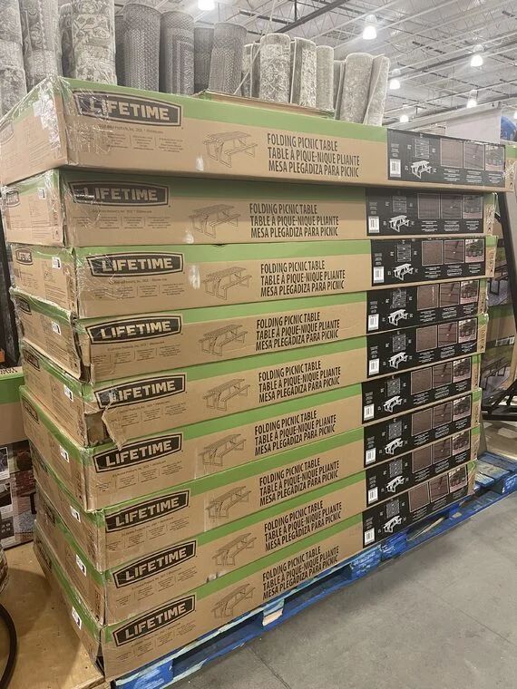 Costco: Lifetime 6’ Folding Picnic Table - $149.97 (Was $199.99) - Clearance