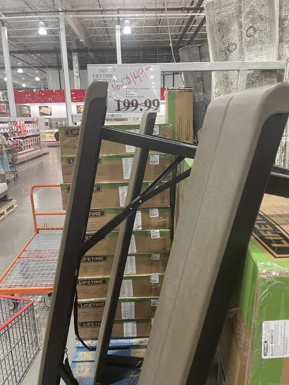 Costco: Lifetime 6’ Folding Picnic Table - $149.97 (Was $199.99) - Clearance