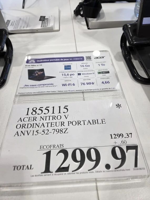 Costco: (Sherbooke + Candiac + Pointe-Claire) July 27th to August 2nd, 2026