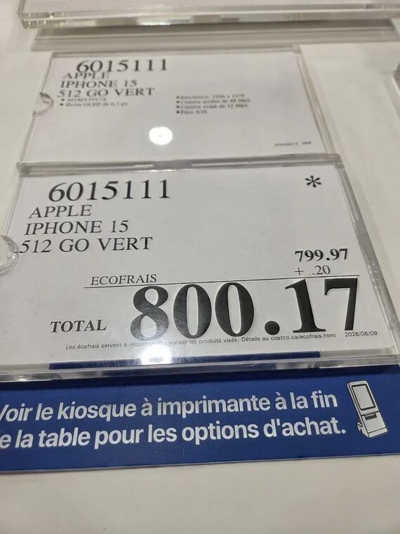 Costco: (Sherbooke + Candiac + Pointe-Claire) July 27th to August 2nd, 2026