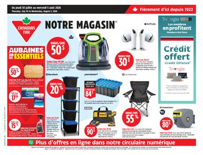 Canadian Tire (QC) Flyer July 30 to August 5