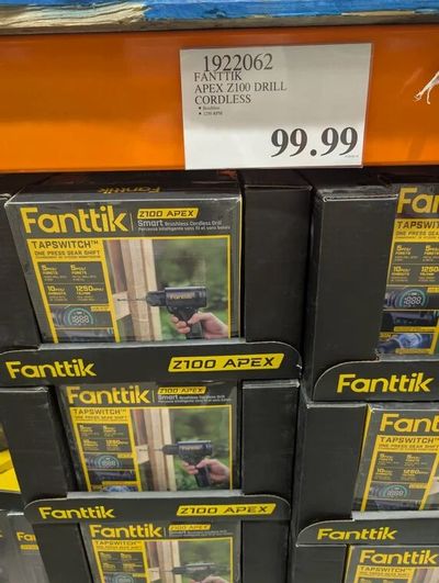 Costco: Fantik Z100 Apex Cordless Drill $49.97