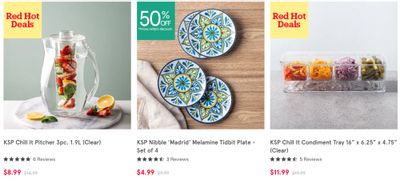 Kitchen Stuff Plus Canada: Red Hot Deals + Back To School Sale + Summer Clearance up to 60% Off