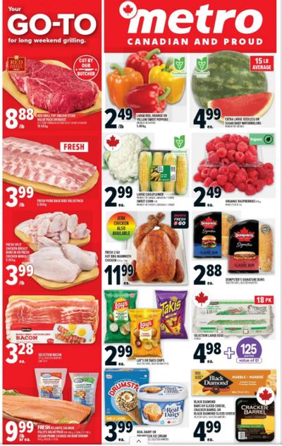 Metro Ontario Flyer Deals July 30th – August 5th: Coca-Cola or Pepsi Soft Drinks Case of 12 $7.99 + 125 Points ($1) + More