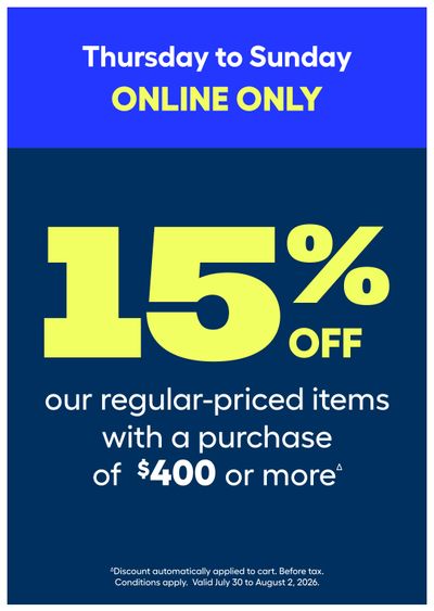 Rona & Rona+ (BC) Flyer July 30 to August 5