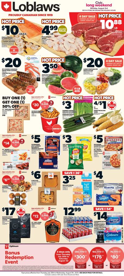 Loblaws (ON) Flyer July 30 to August 5