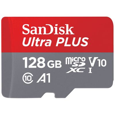 SanDisk Ultra Plus V10 128GB 130MB/s MicroSD Memory Card On Sale for $34.99 (Save $75) at Best Buy Canada
