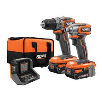 RIDGID 18V Brushless Sub-Compact Cordless 1/2 -inch Drill/Driver and Impact Driver Combo Kit On Sale for $249.00 at The Home Depot Canada