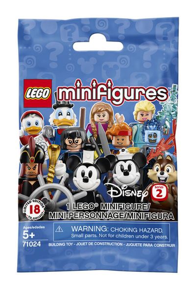 LEGO Minifigures Disney Series 2 71024 On Sale for $3.48 at Toys R Us Canada