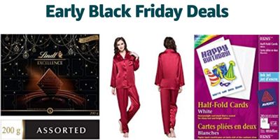 Amazon Canada Early Black Friday Deals Of The Day: Save 30% on Lindt Advent Calendars Chocolates + 37% off Cole Haan Men’s & Women’s Footwear + More Deals