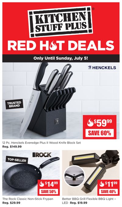 Kitchen Stuff Plus Red Hot Deals Flyer June 29 to July 5