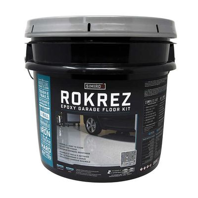 RokRez Epoxy Floor Coating Kit with Chips and Additive On Sale for $214.99 (Save $55) at Costco Canada