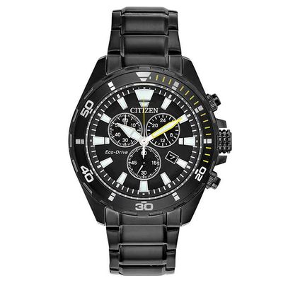 Citizen Eco-Drive Brycen Black Dial Men's Watch On Sale for $179.99 (Save $80.00) at Costco Canada