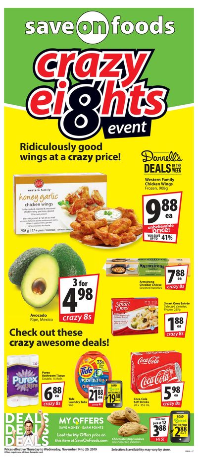 Save on Foods (SK) Flyer November 14 to 20