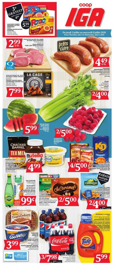 Coop IGA Flyer July 2 to 8