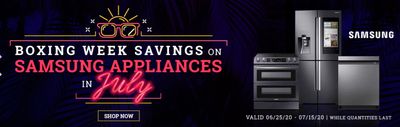 Costco Canada Boxing Week Savings in July: Great Savings on Samsung Appliances!