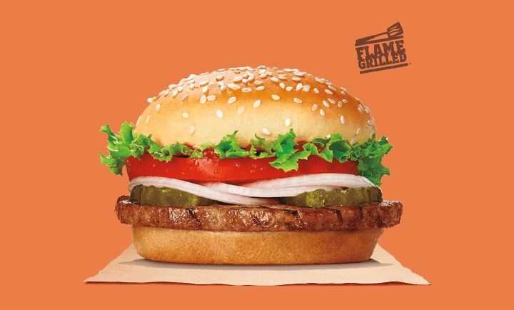 The Veggie Burger! at Burger King
